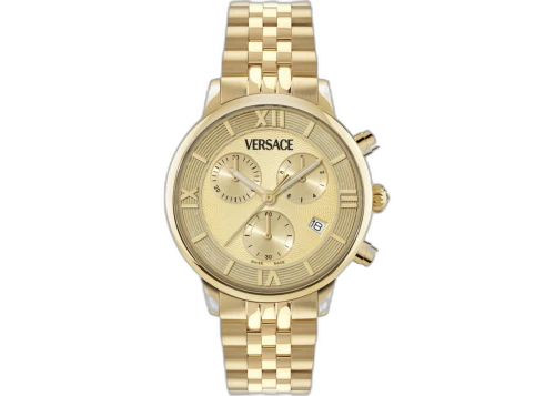 Versace Classic Round Chrono Bracelet Watch VEKFA0625
