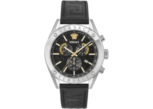 Versace Athletic Chrono Leather Strap VEKJA0225