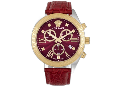 Versace Greca Chrono Leather VEOX00222