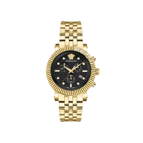 Versace V-Chrono Classic Bracelet Watch 'Gold'