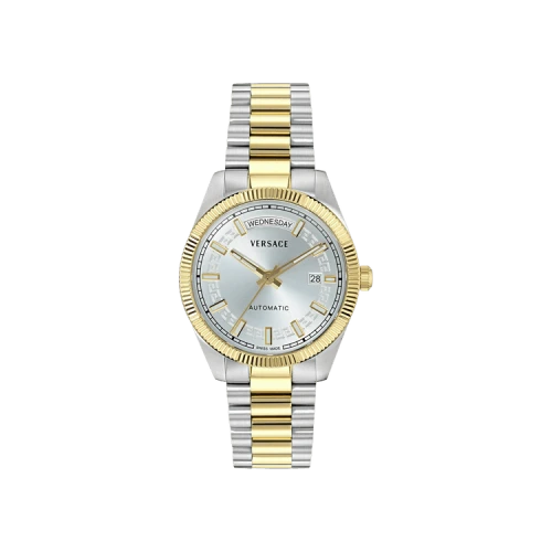 Versace Millenyium Automatic Bracelet Watch 'Two Tone'