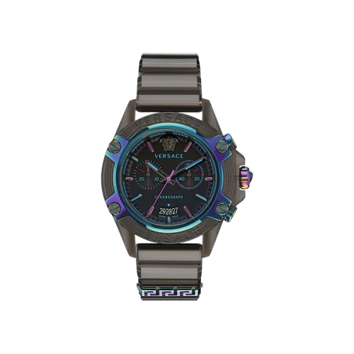Versace Icon Active Chronograph Watch 'Black'