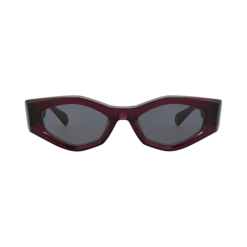 Valentino Cat Eye-Frame Acetate Sunglasses Purple Purple Grey (VLS-101B-51)