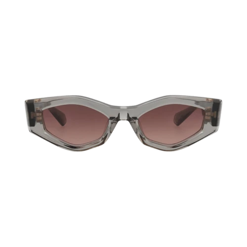 Valentino Cat Eye-Frame Acetate Sunglasses Grey Grey Rose (VLS-101C-51)