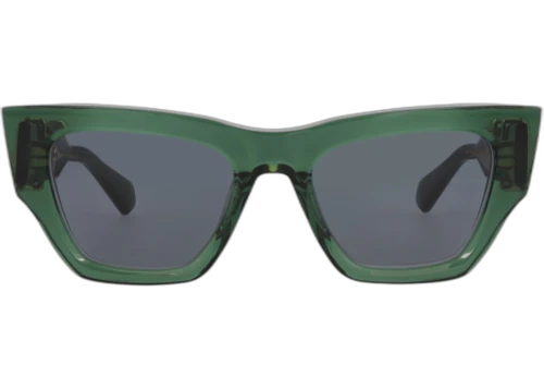 Valentino Cat Eye-Frame Acetate Sunglasses Green Green Grey (VLS-166D-52)