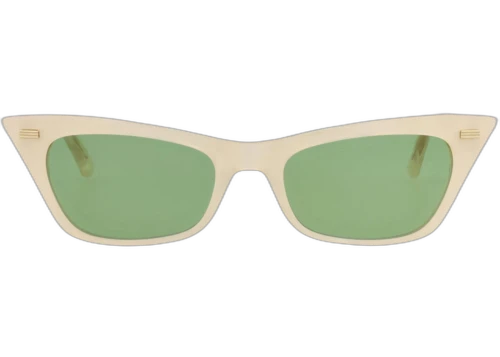 Valentino Cat Eye-Frame Metal Sunglasses Pearl Pearl Green (VLS-176A-51)