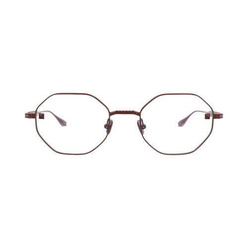 Valentino Optical Frames Round-Frame Metal Bordeaux Bordeaux Transparent (VLX-122B-52)