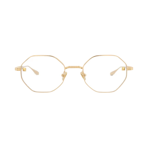 Valentino Optical Frames Round-Frame Metal Gold Gold Transparent (VLX-122C-52)