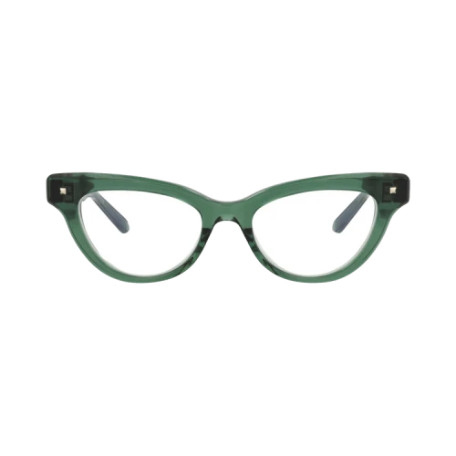 Valentino Optical Frames Cat Eye-Frame Acetate Green Green Transparent (VLX-124B-50)