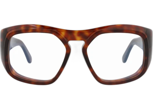 Valentino Square-Frame Acetate Optical Frames Havana Havana Transparent (VLX-179B-55)