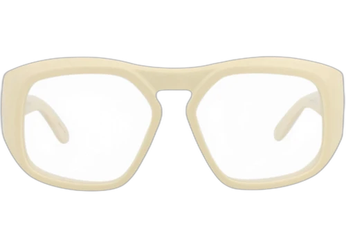 Valentino Square-Frame Acetate Optical Frames Ivory Ivory Transparent (VLX-179C-55)