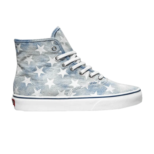 Vans Authentic Hi 'Washed Denim - Blue Stars'