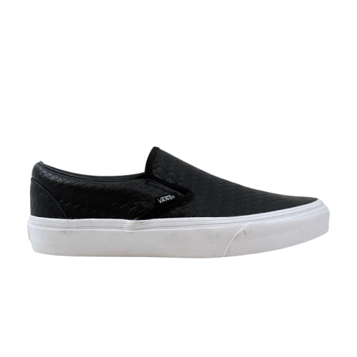 Vans Classic Slip-On Leather 'Black'
