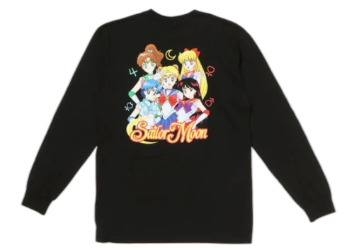Vans x Pretty Guardian Sailor Moon Graphic L/S Tee Black