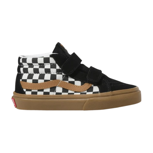Vans Sk8-Mid Reissue V Kids 'Checkerboard Gum'