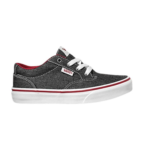 Vans Winston Kids 'Menswear - Black Red'