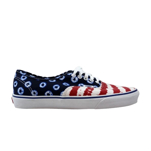 Vans Authentic Dyed Dots & Stripes Blue