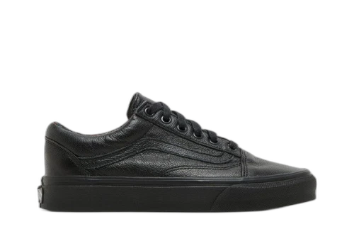 Old Skool Leather 'Black Plaid'