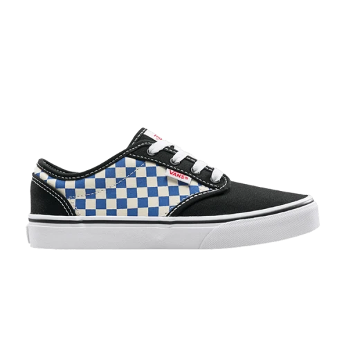 Vans Atwood Kids 'Checkerboard - Black Blue'