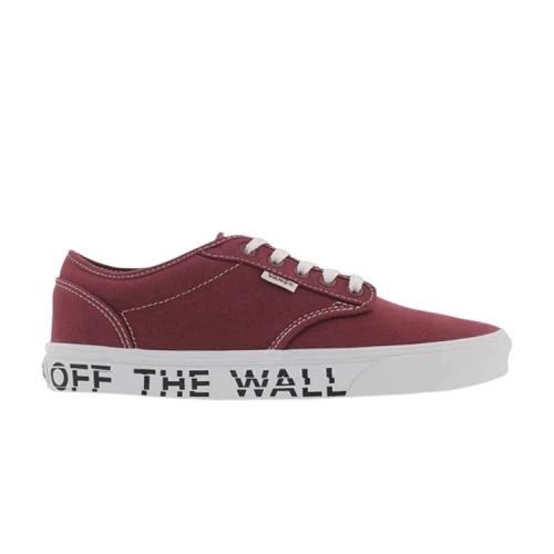 Vans Atwood Kids 'Printed Fox - Oxblood'