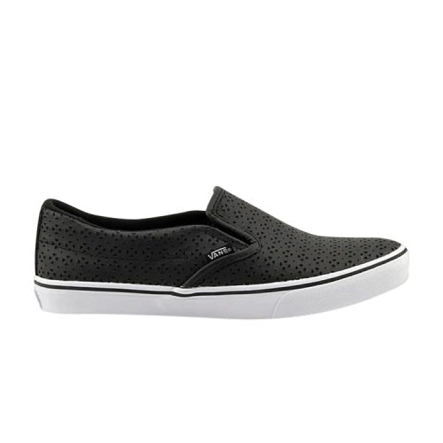 Vans Asher Low 'Perf Geo - Black' (Women's)