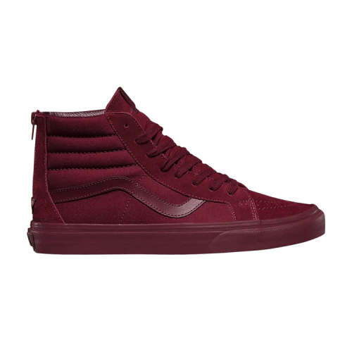 Vans SK-8 Hi Reissue Zip Monochrome Port Royale Suede