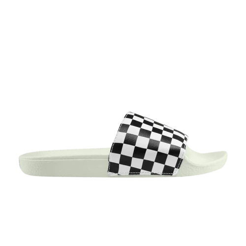 Vans Slide-On 'Checkerboard - White Black' (Women's)