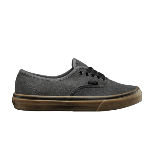 Vans Authentic 'Washed Canvas Black Gum'