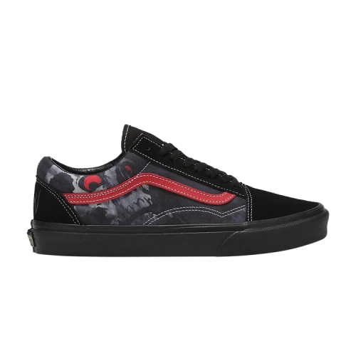 Vans Old Skool 'Midnight Shift Black Skull'