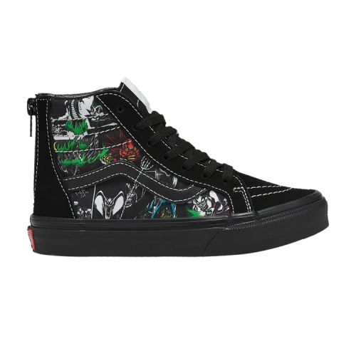 Vans Disney x Sk8-Hi Zip Kids 'Villains'
