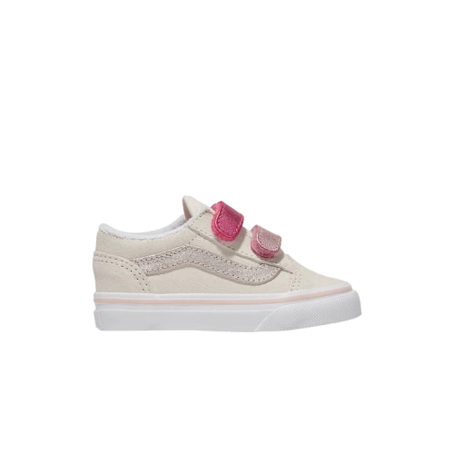 Vans Old Skool V Toddler 'Marshmallow Metallic Pink'