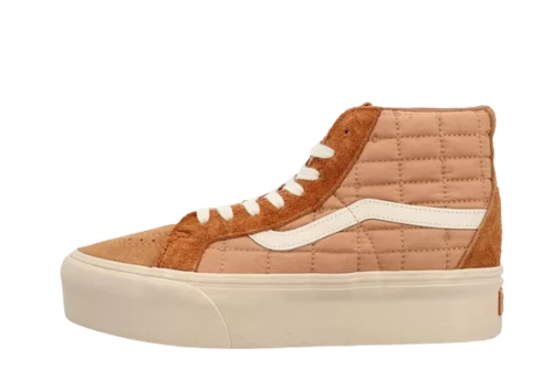 Vans Vault Sk8-Hi Reissue Platform LX Joe Freshgoods Chocolate Valley Resort Camel