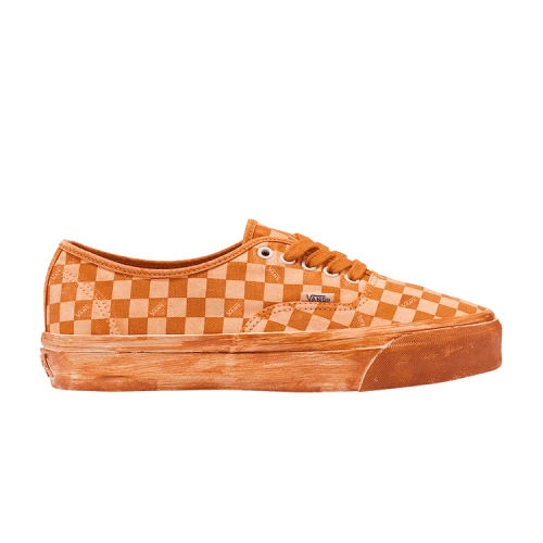 Vans Premium Authentic 44 'Dip Dye Checkerboard - Marmalade Orange'