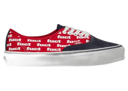 Vans Authentic Reissue 44 LX FUCT x Slam Jam Red Marshmallow