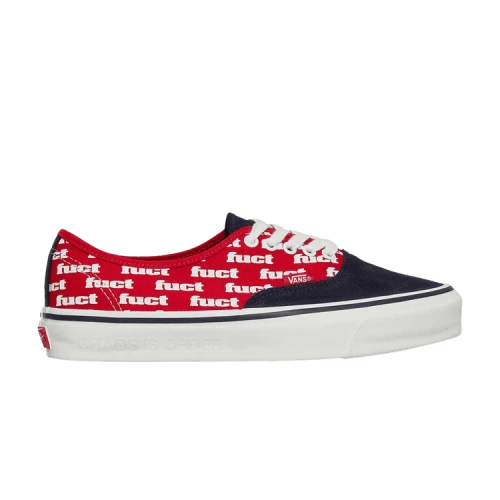 Vans FUCT x Slam Jam x Authentic Reissue 44 LX 'Red Marshmallow'