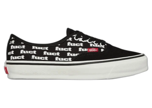 Vans Authentic Reissue 44 LX FUCT x Slam Jam Black Marshmallow