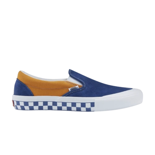 Vans Slip-On Pro 'Checkerboard - True Navy Sunflower'