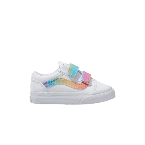 Vans Old Skool V Toddler 'Rainbow Sidestripe'