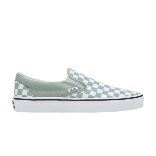 Vans Classic Slip-On 'Color Theory Checkerboard - Iceberg Green'