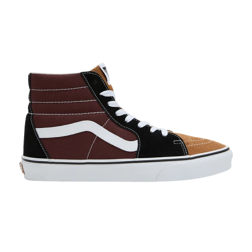 Vans Sk8-Hi 'Color Block - Black Brown'