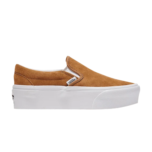 Vans Classic Slip-On Stackform 'Chipmunk Brown'