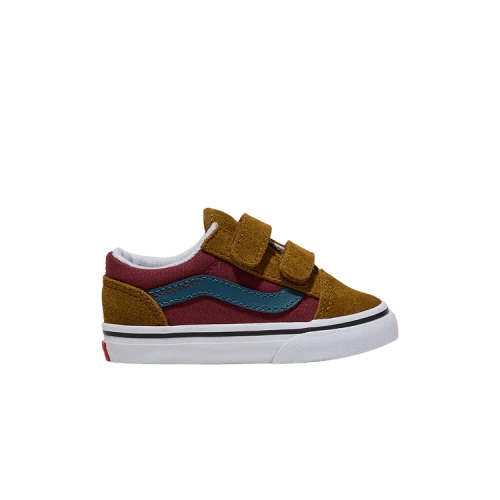 Vans Old Skool V Toddler 'Brown Red'