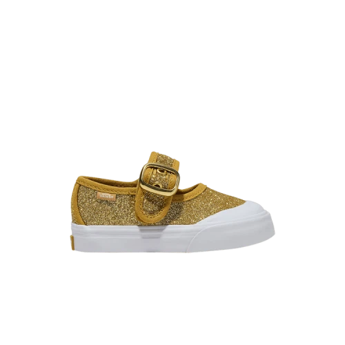 Vans Mary Jane Toddler 'Glitter - Champagne Gold Yellow'