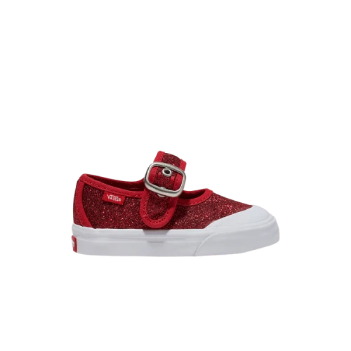 Vans Mary Jane Toddler 'Glitter - Red'