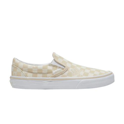Vans Classic Slip-On 'Checkerboard - Tan Stars'