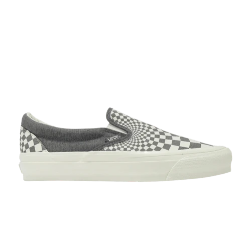 Vans Slip-On Reissue 98 'Radial Checkerboard - Pewter Marshmallow'
