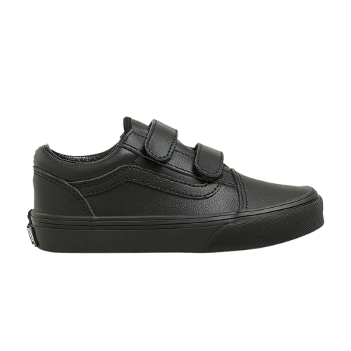 Vans Old Skool V Classic Tumble Kids 'Black Mono'