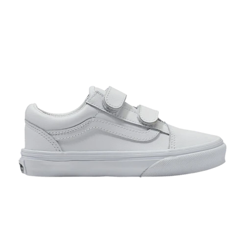 Vans Old Skool V Classic Tumble Kids 'White Mono'