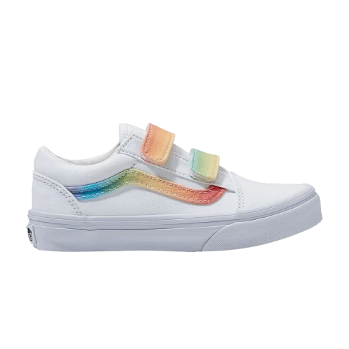 Vans Old Skool V Kids 'Rainbow Sidestripe'