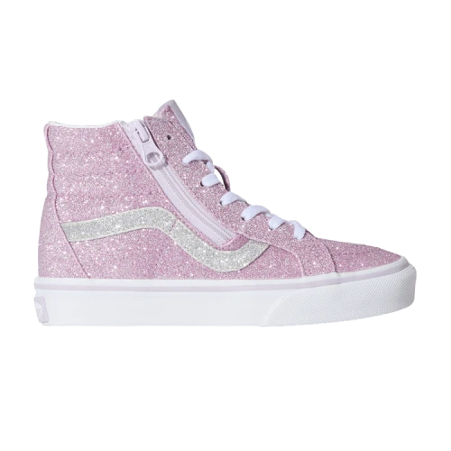 Vans Sk8-Hi Zip Kids 'Glitter Lilac Mist Purple'